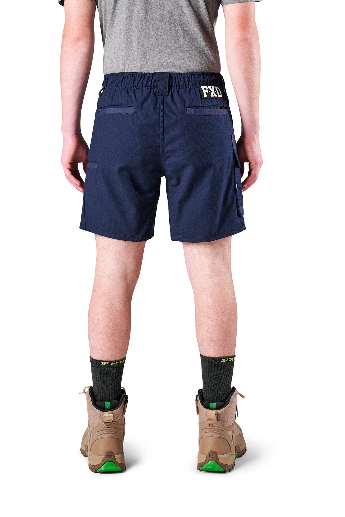 FXD - WS7 Elastic Waist Utility Short (Navy)