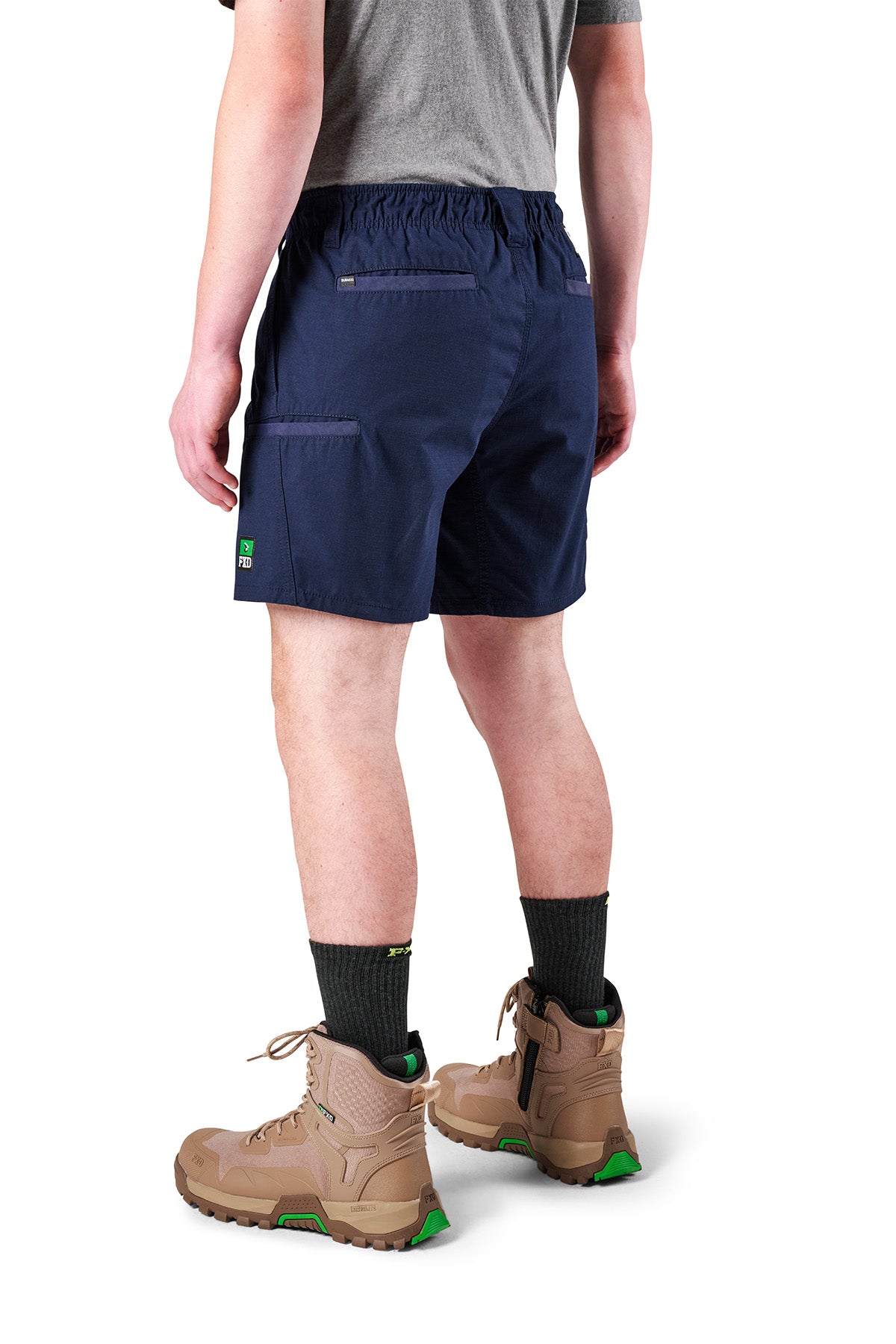 FXD - WS7 Elastic Waist Utility Short (Navy)