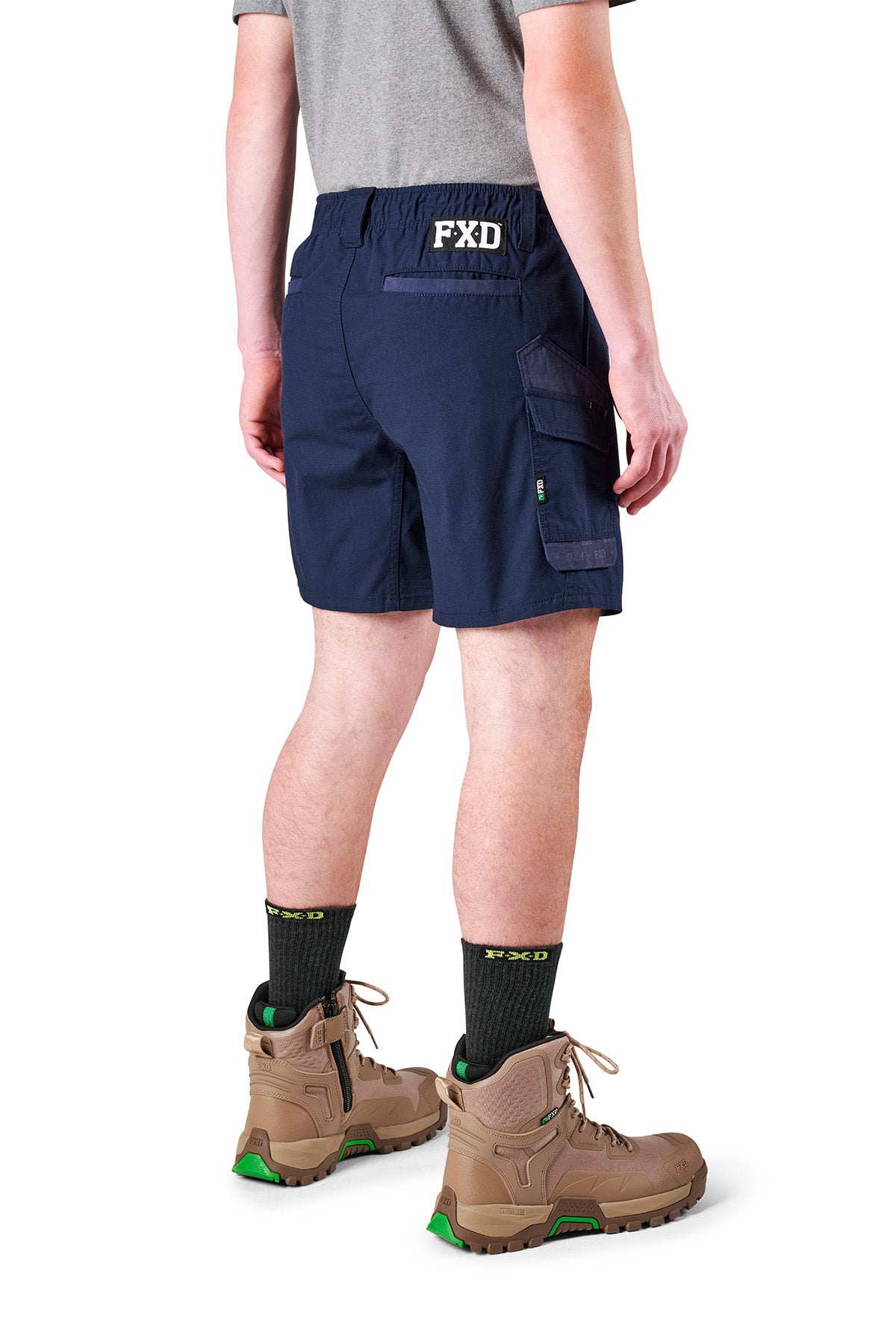 FXD - WS7 Elastic Waist Utility Short (Navy)
