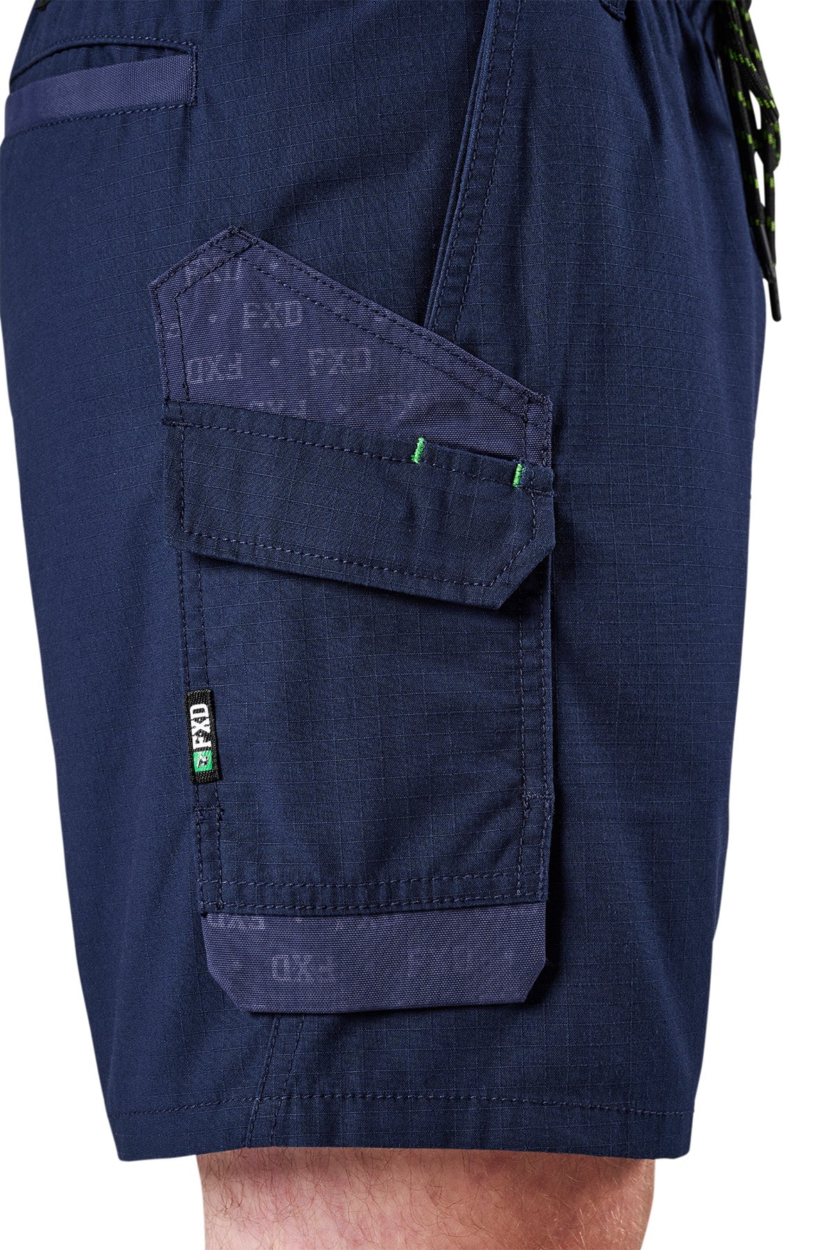 FXD - WS7 Elastic Waist Utility Short (Navy)