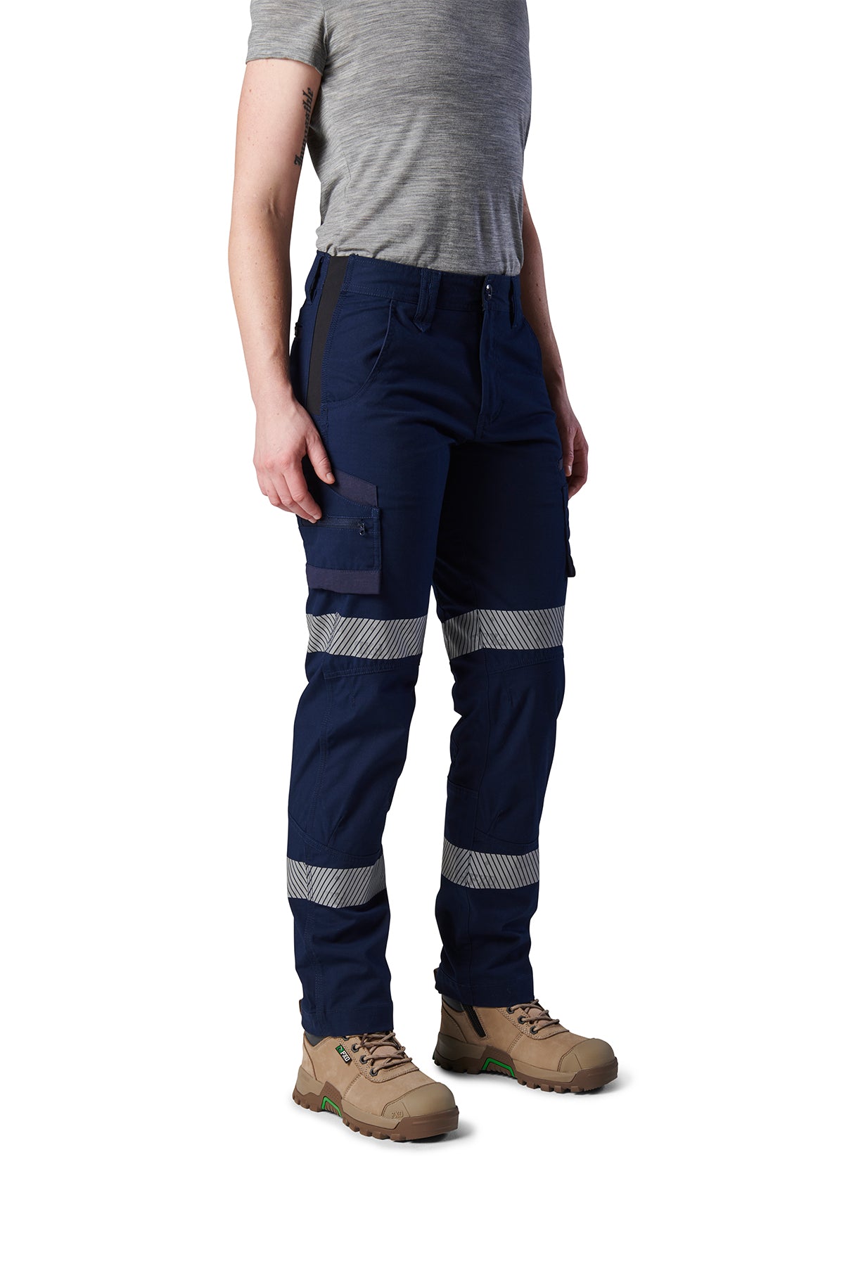FXD - WP-7WT Womens Taped Work Pant (Navy)