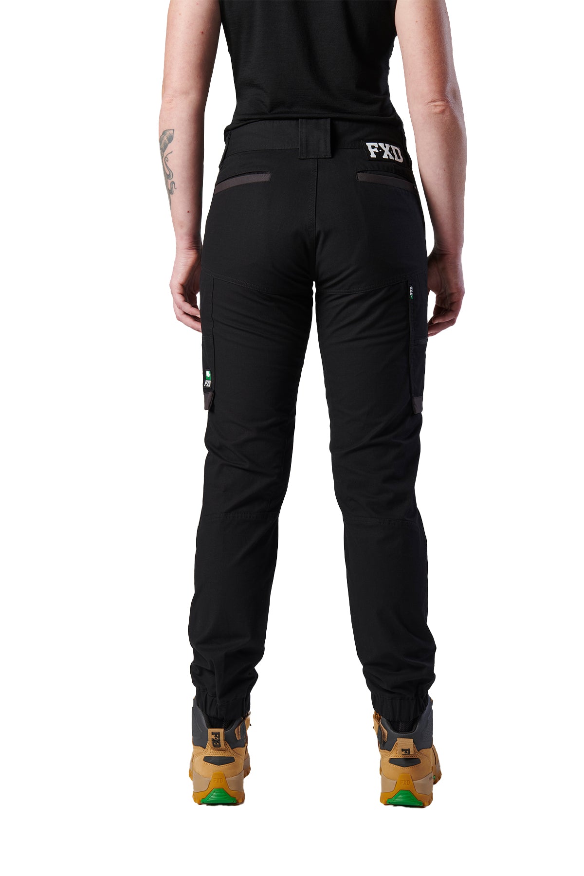 FXD - WP-8W Womens Cuffed Work Pant (Black)