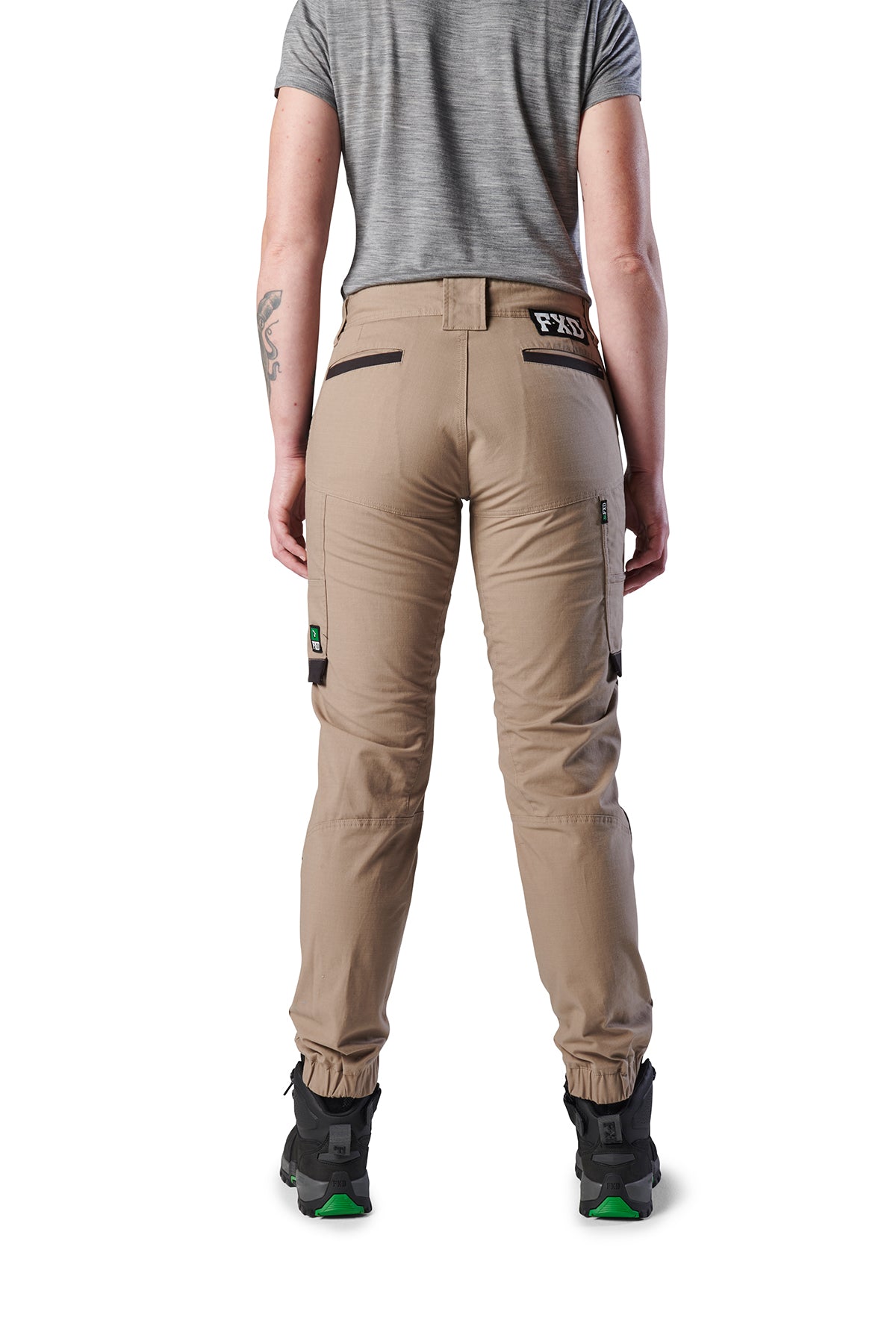 FXD - WP-8W Womens Cuffed Work Pant (Khaki)