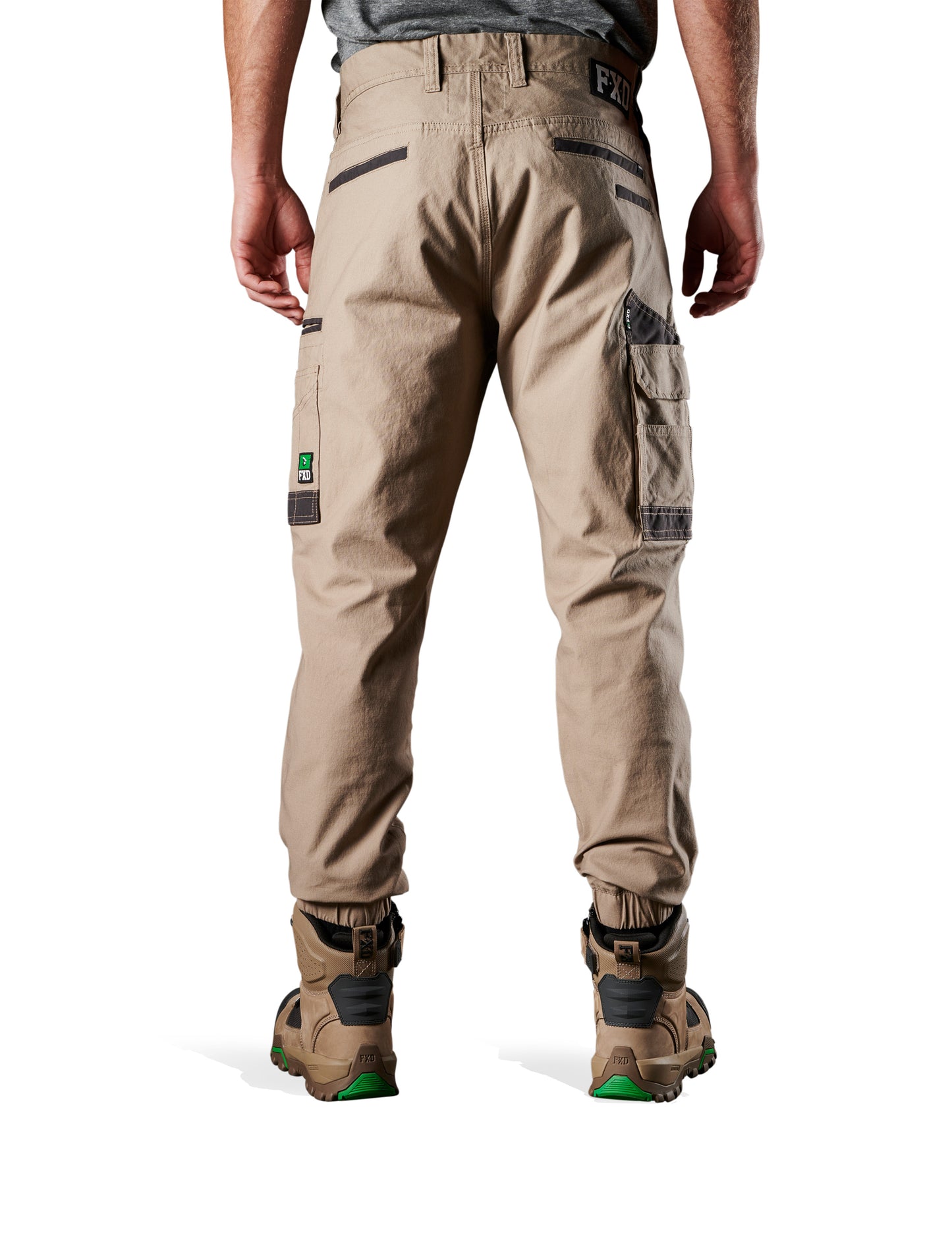 FXD - WP4 Stretch Cuffed Work Pants (Khaki)