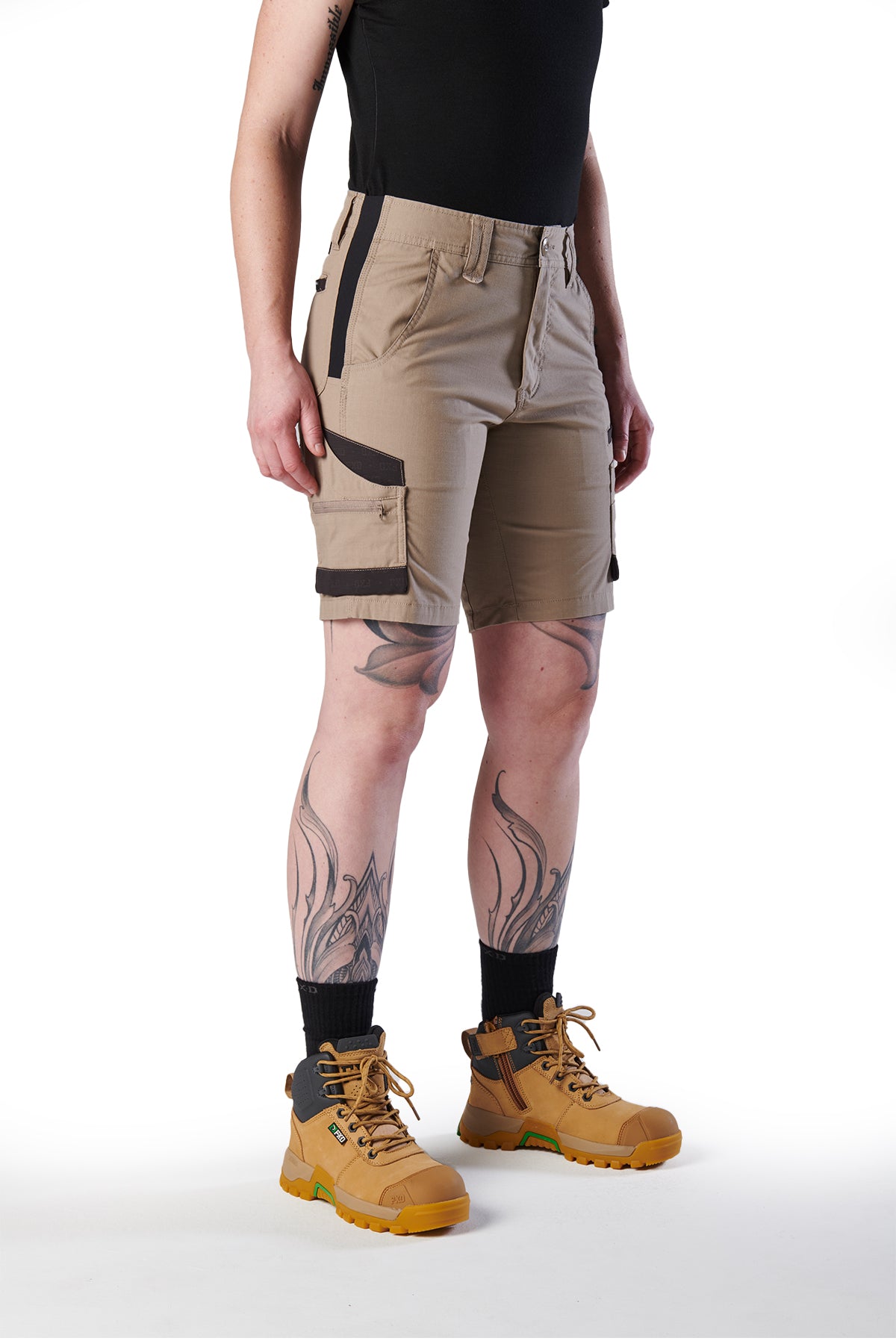 FXD - WS-5W Womens Work Short (Khaki)