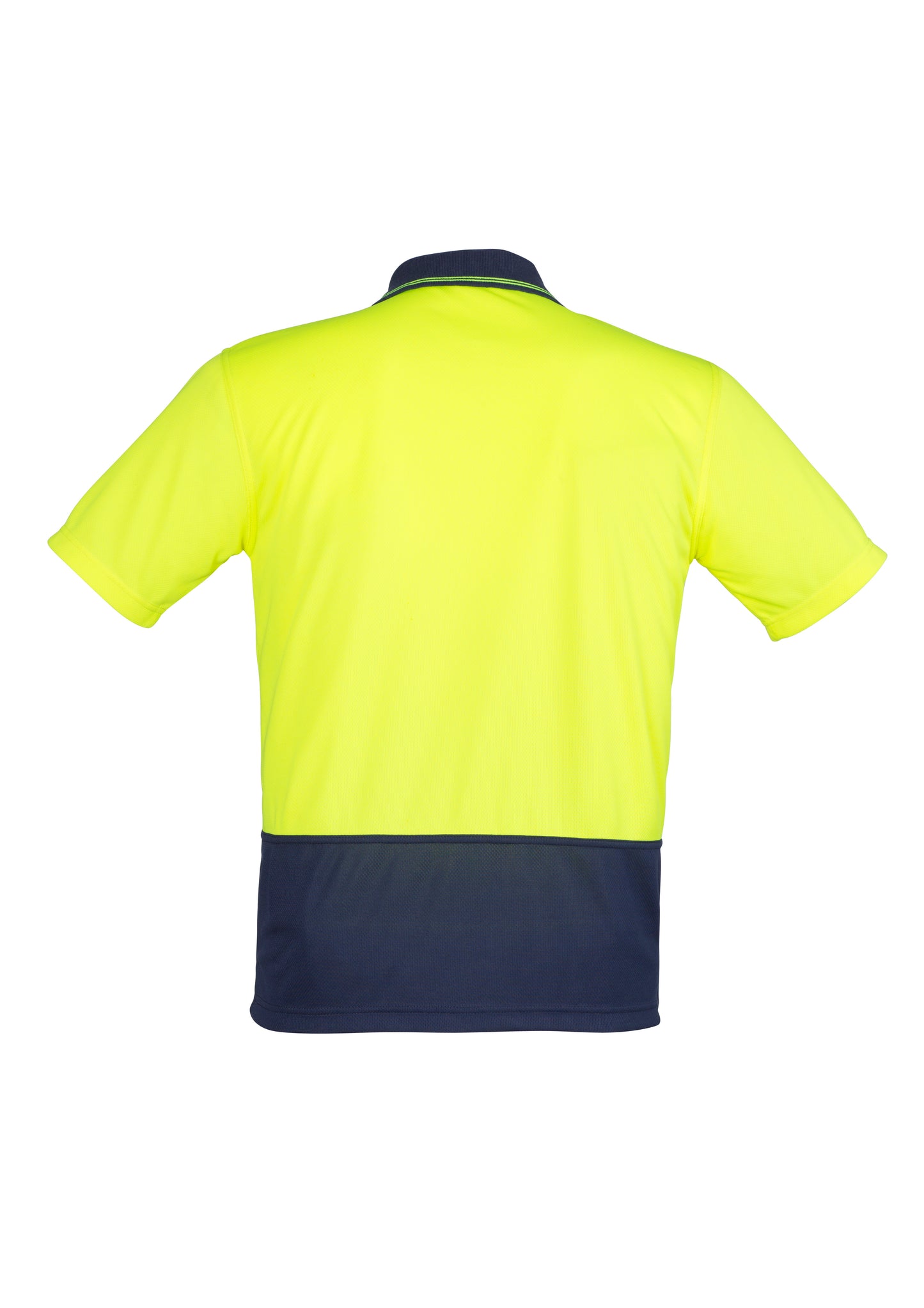 Syzmik - Hi Vis Basic S/S Polo (Yellow/Navy)