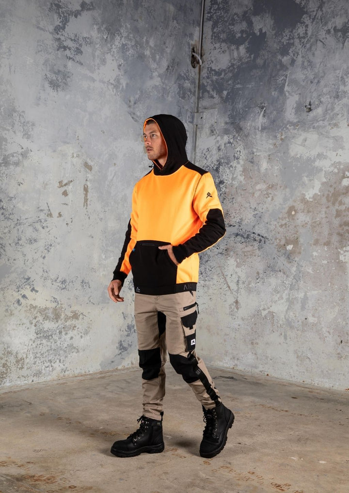 Anthem - Hi Vis Tech Hooded Sweatshirt (Hi Vis Orange)