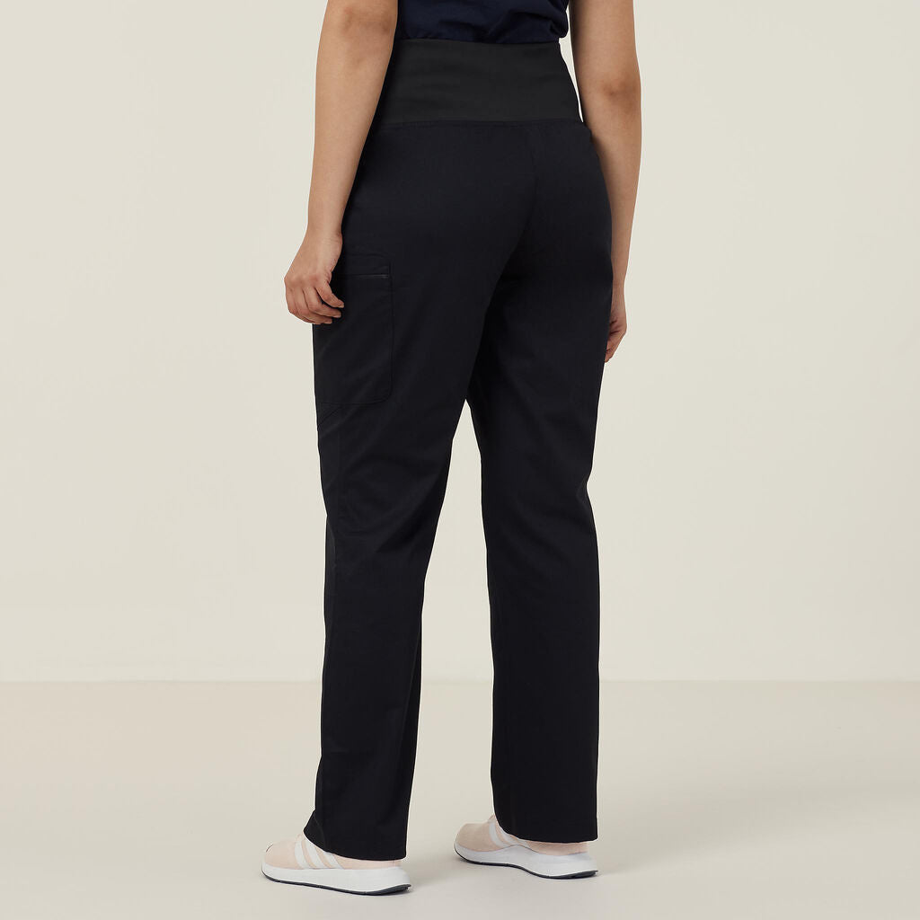 NNT - Next Gen Antibacterial Active Curie Scrub Pant (Black)