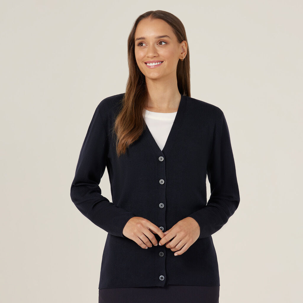 NNT - V-Neck Cardigan (Navy)