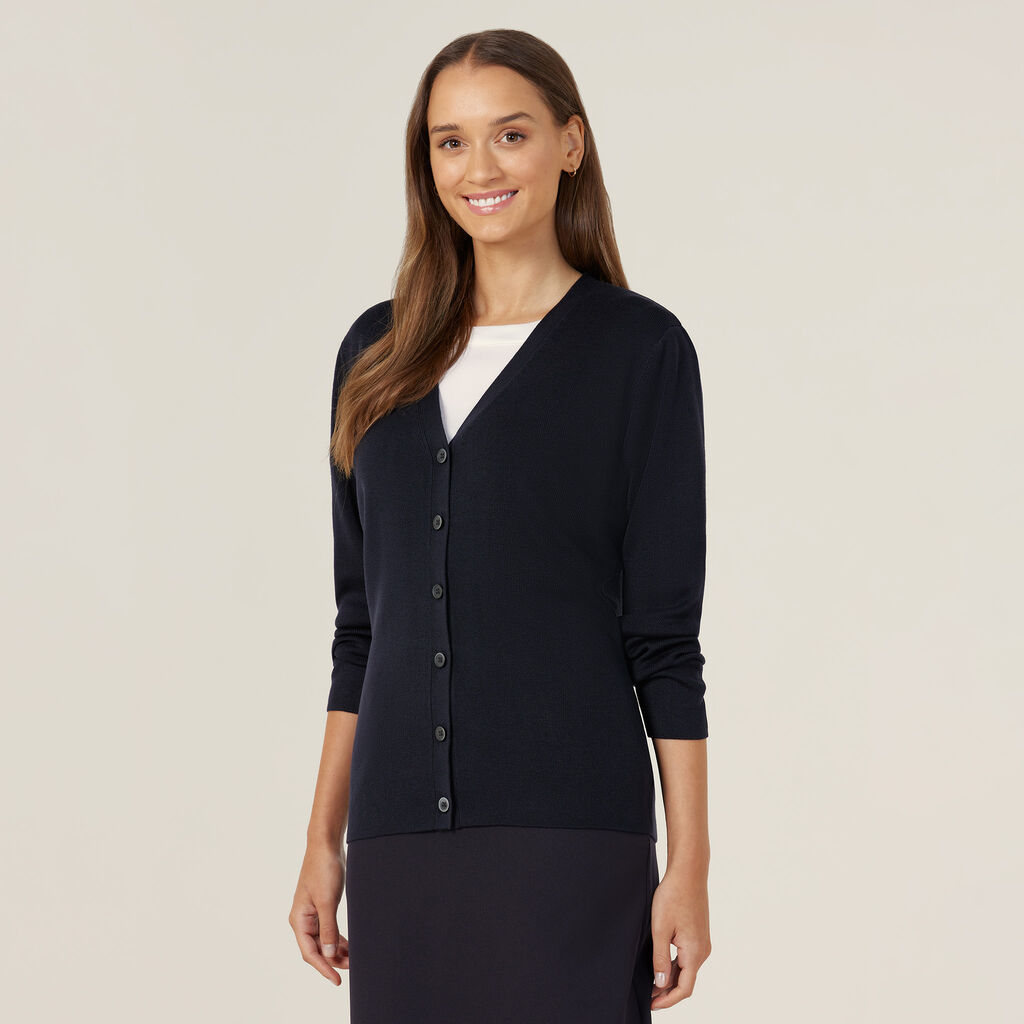 NNT - V-Neck Cardigan (Navy)