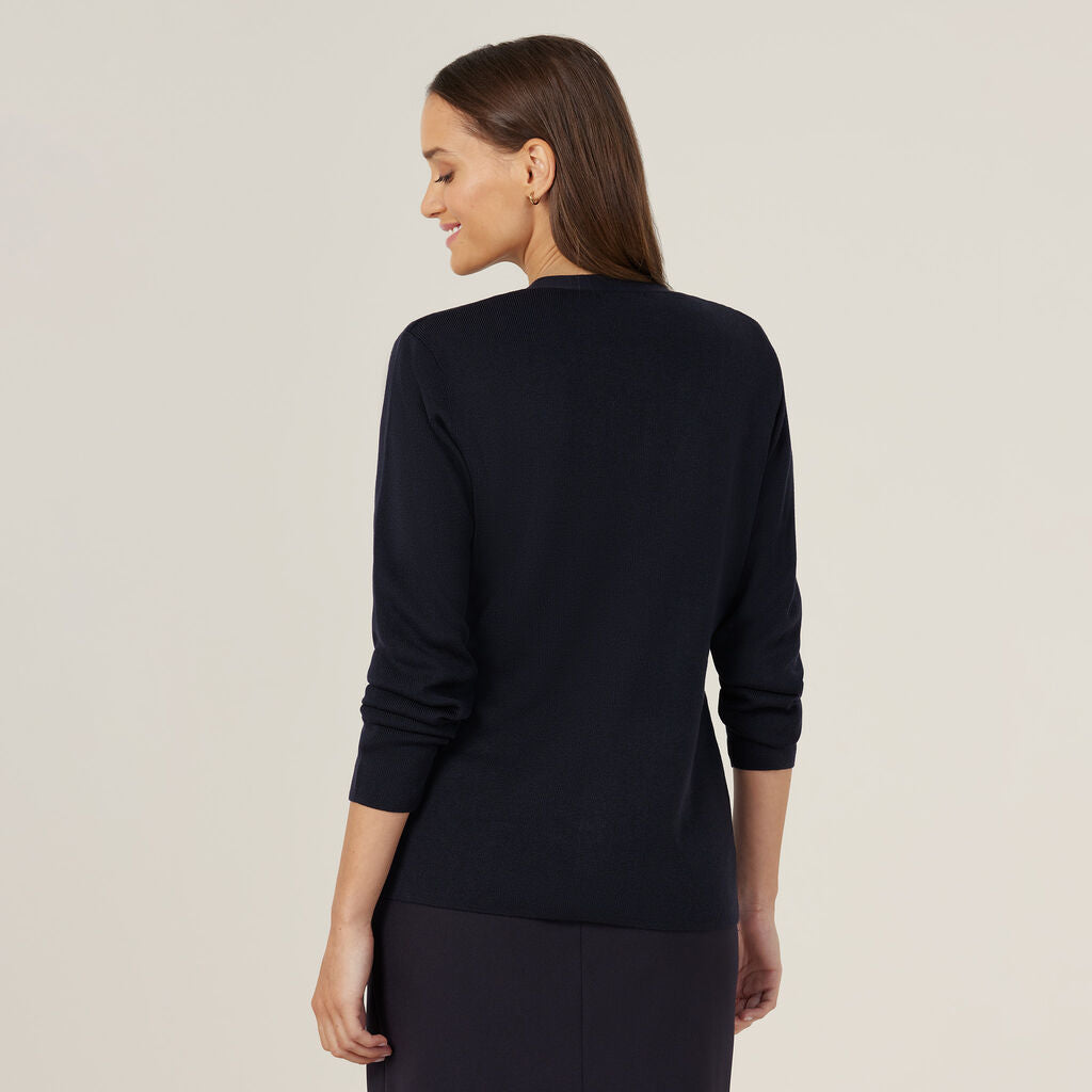 NNT - V-Neck Cardigan (Navy)