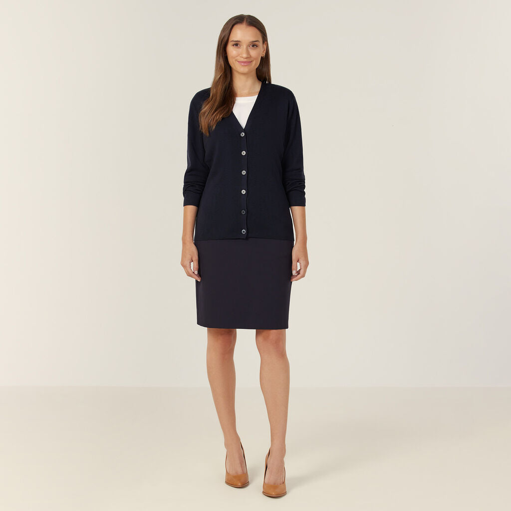 NNT - V-Neck Cardigan (Navy)