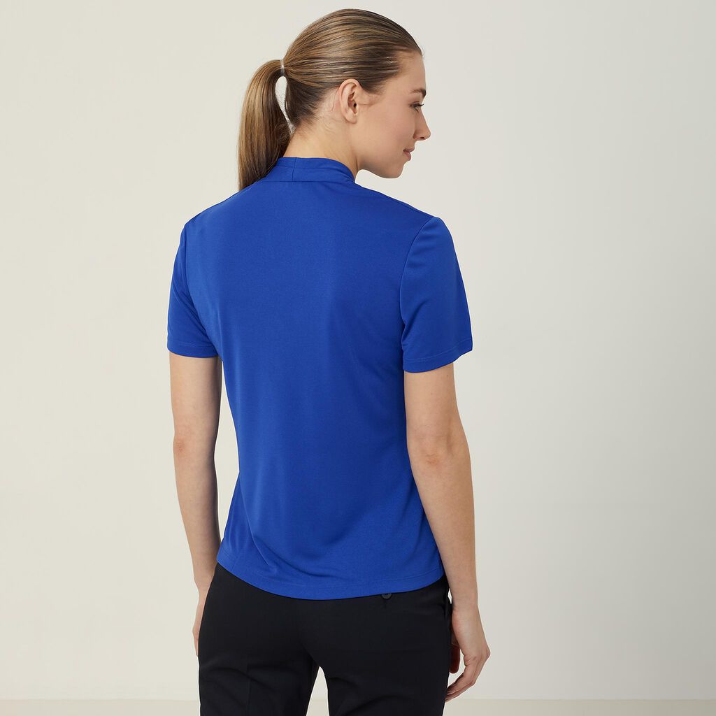 NNT - V Neck Jersey Top (Cobalt)