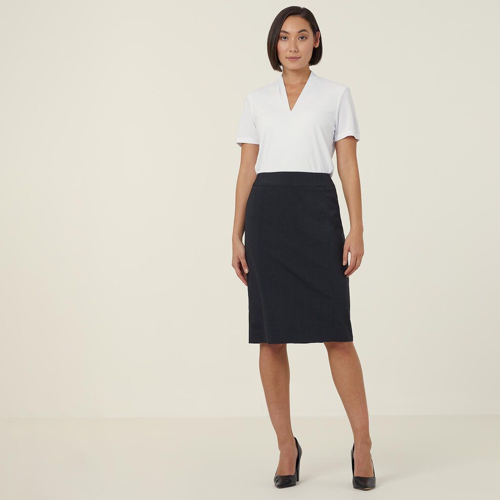 NNT - V Neck Jersey Top (White)