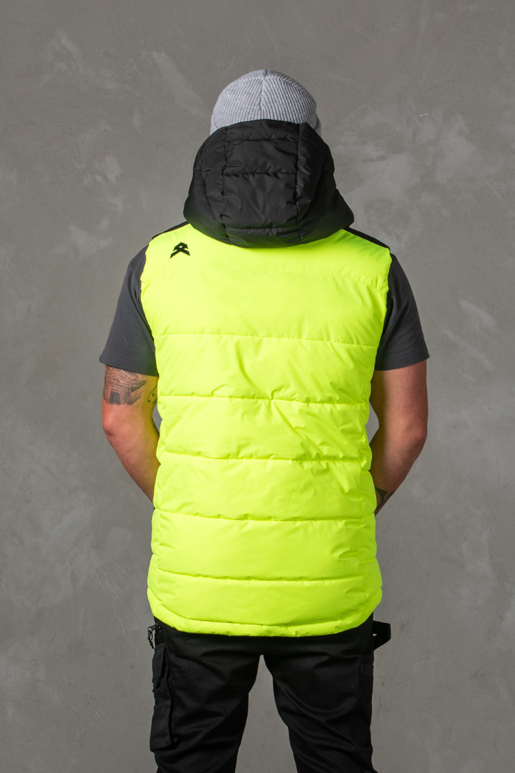 Anthem - Hi Vis Puffer Vest (Hi Vis Yellow)