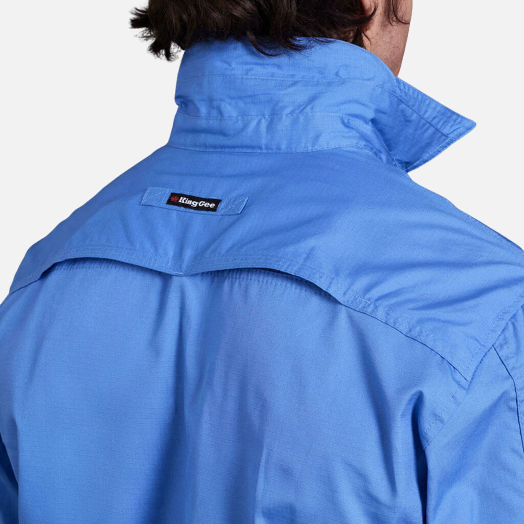 King Gee - Workcool 2 Lightweight Long Sleeve Shirt (Sky)