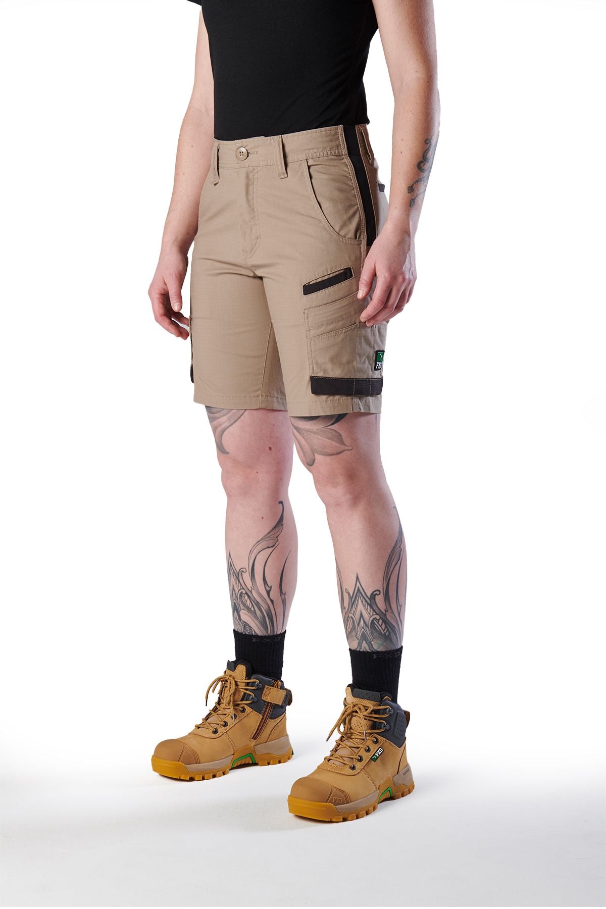 FXD - WS-5W Womens Work Short (Khaki)