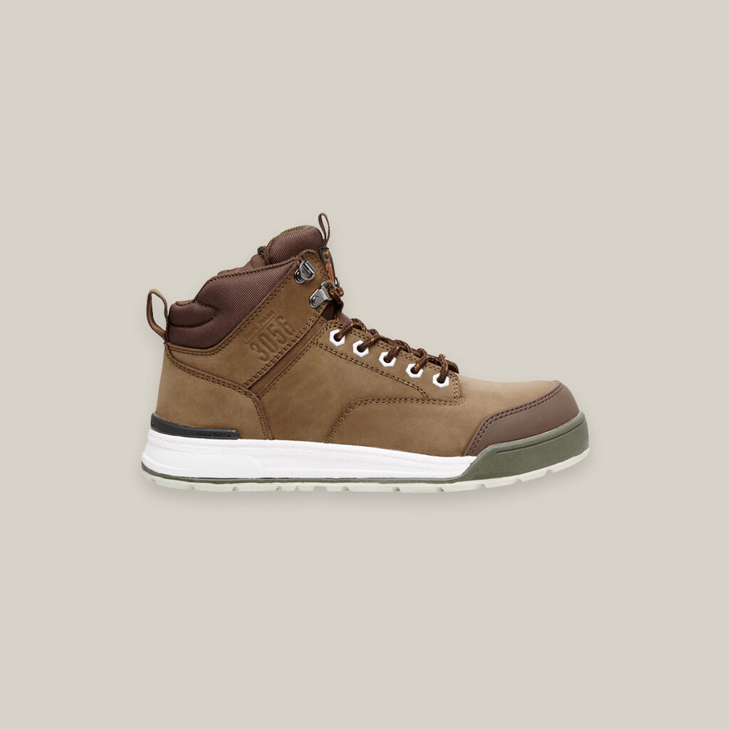 Hard Yakka - 3056 Lace Up & Side Zip ST Safety Boot (Oak)