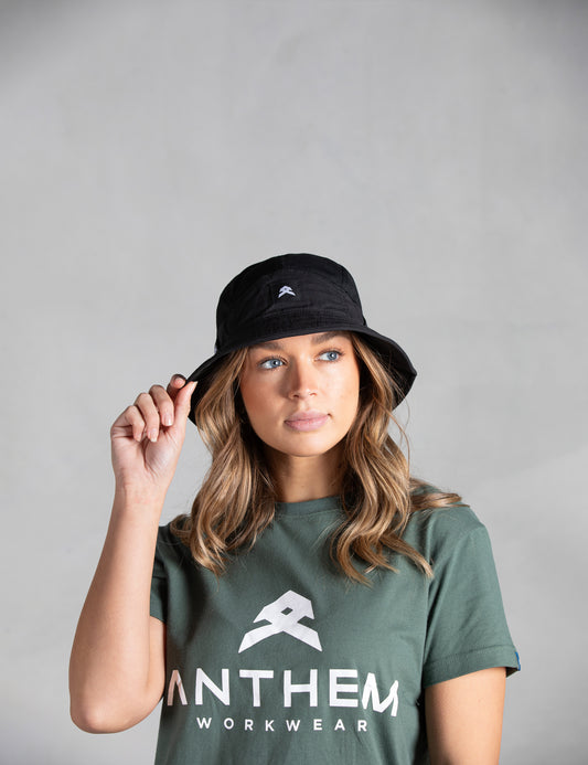 Anthem - Carpenters Bucket Hat (Black)