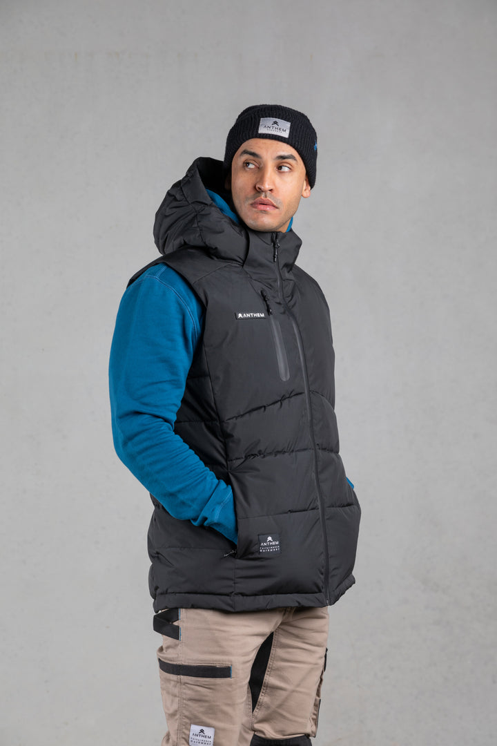 Anthem - Triumph Puffer Vest (Black)