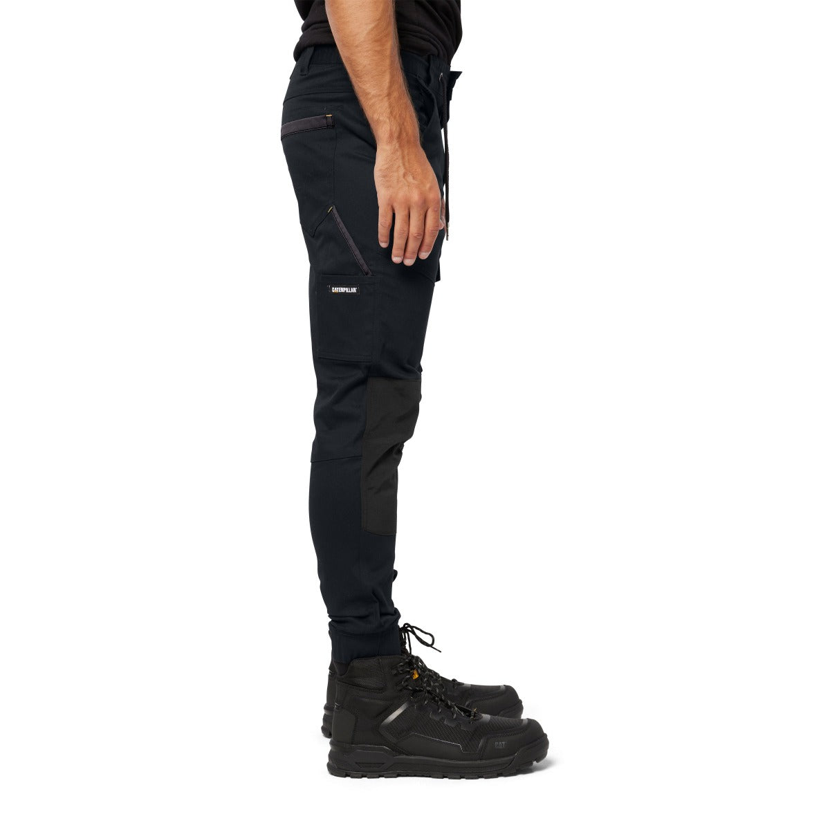 CAT - Cuffed Dynamic Pant (Black)