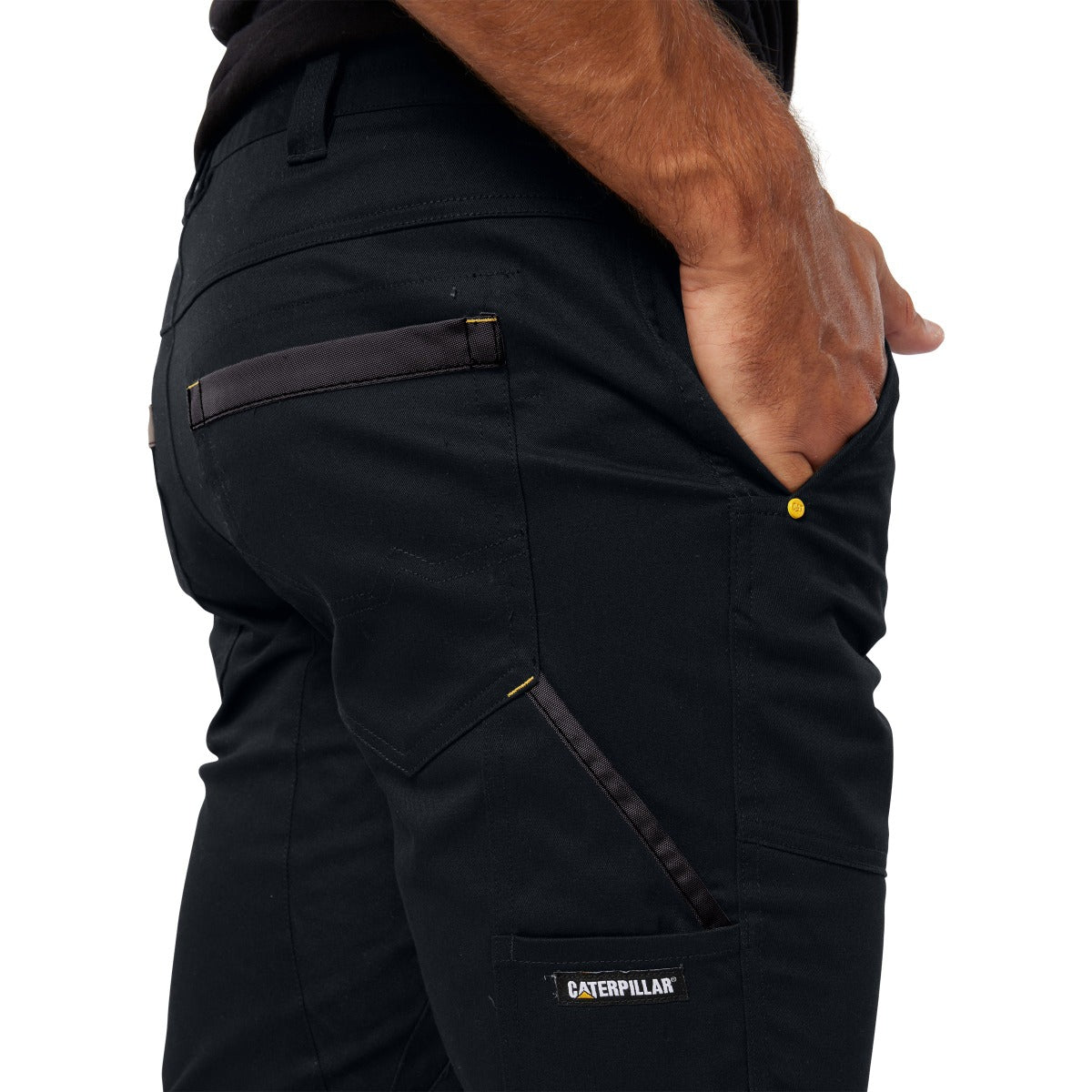 CAT - Cuffed Dynamic Pant (Black)