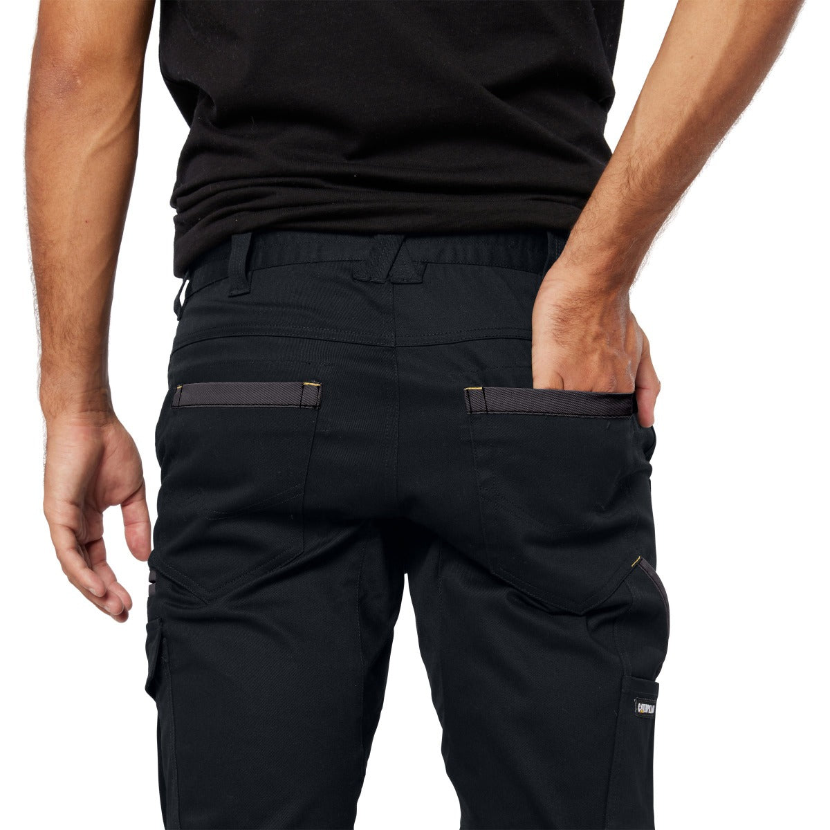 CAT - Cuffed Dynamic Pant (Black)