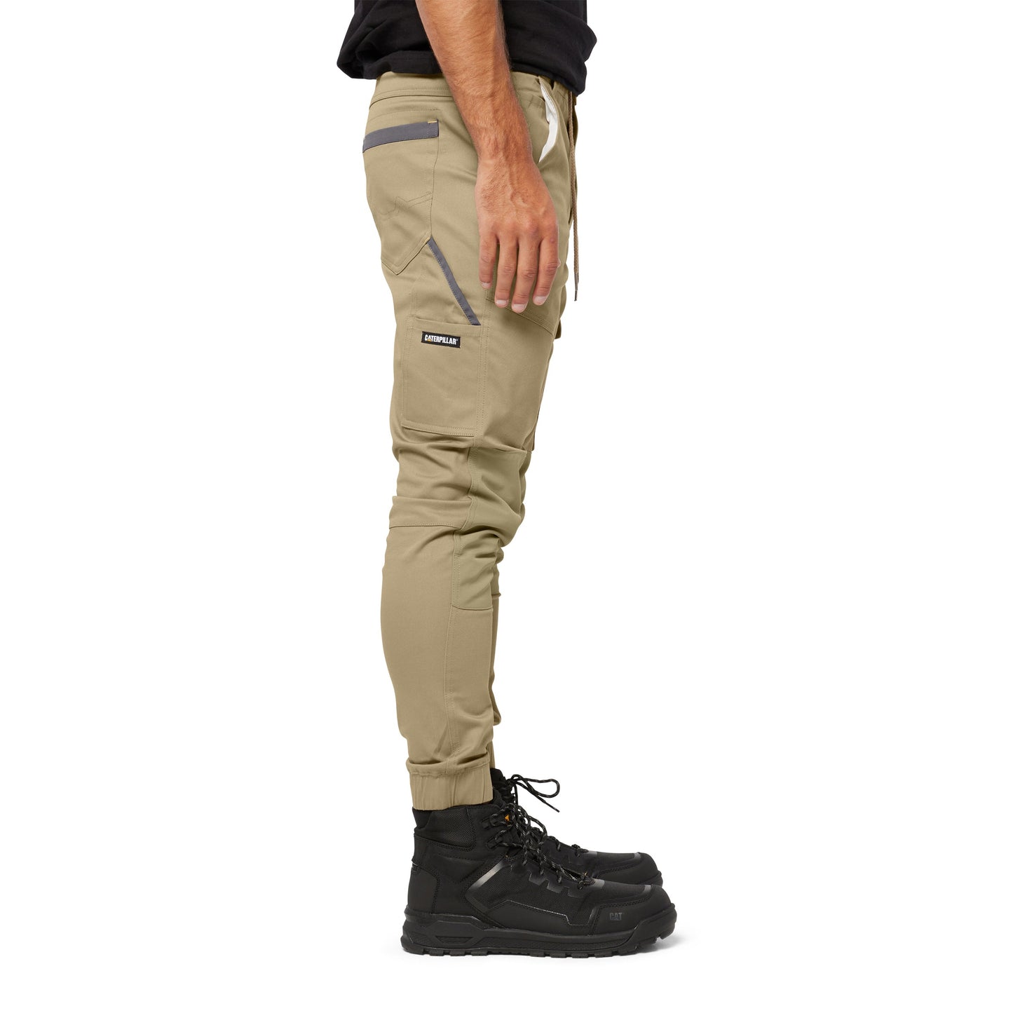 CAT - Cuffed Dynamic Pant (Khaki)