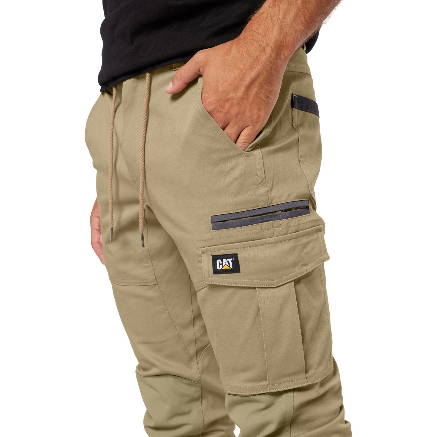 CAT - Cuffed Dynamic Pant (Khaki)