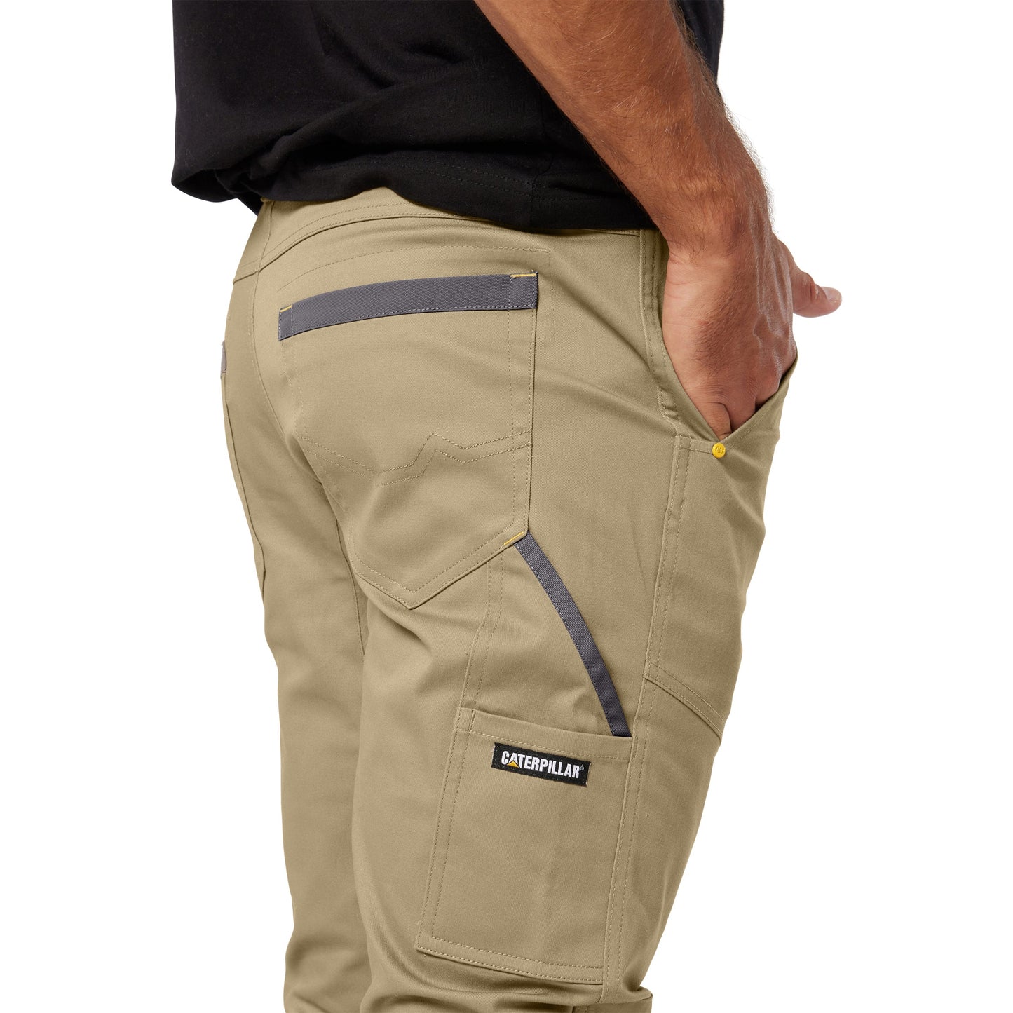 CAT - Cuffed Dynamic Pant (Khaki)