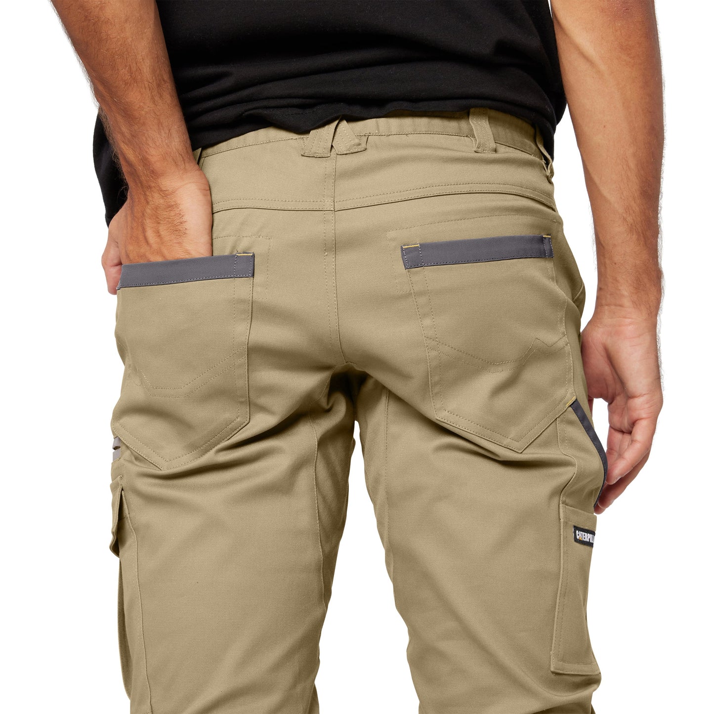CAT - Cuffed Dynamic Pant (Khaki)
