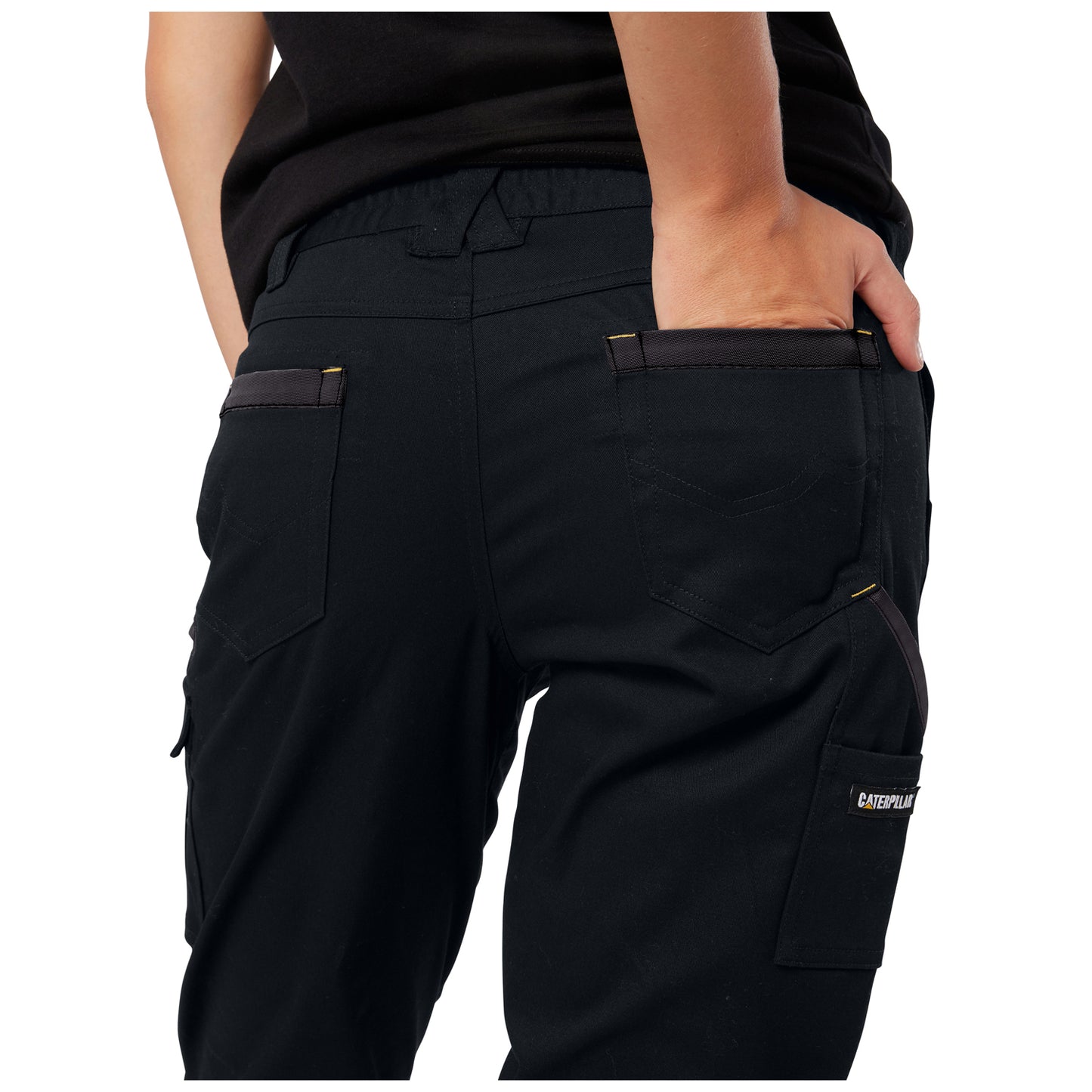 CAT - Womens Cuffed Dynamic Pant (Black)