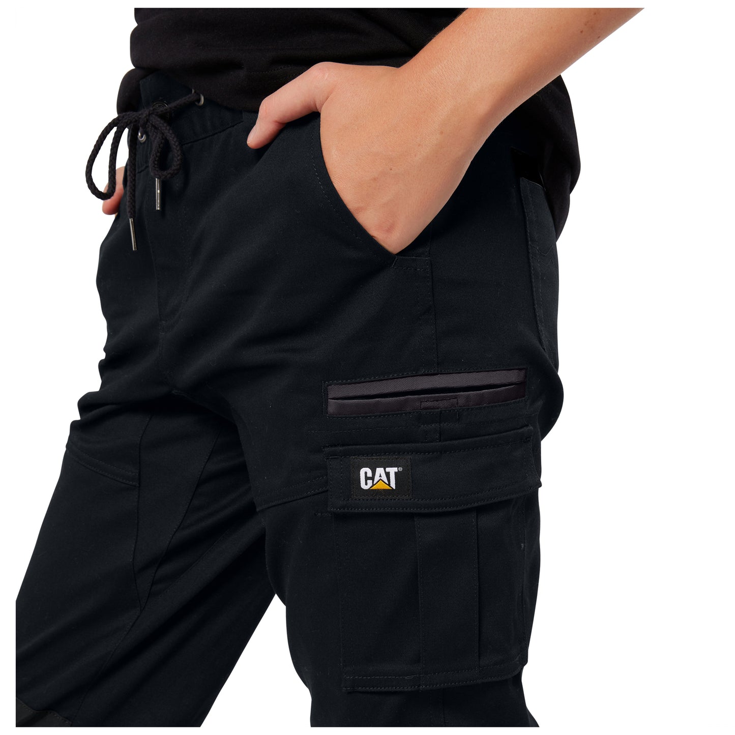 CAT - Womens Cuffed Dynamic Pant (Black)