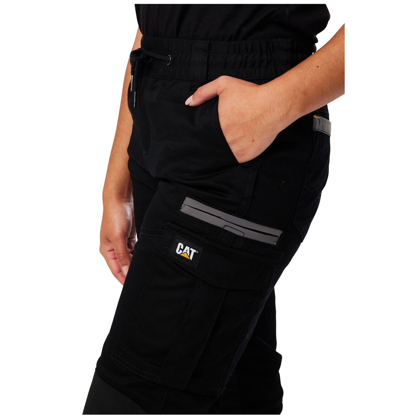 CAT - Womens Cuffed Dynamic Pant (Black)