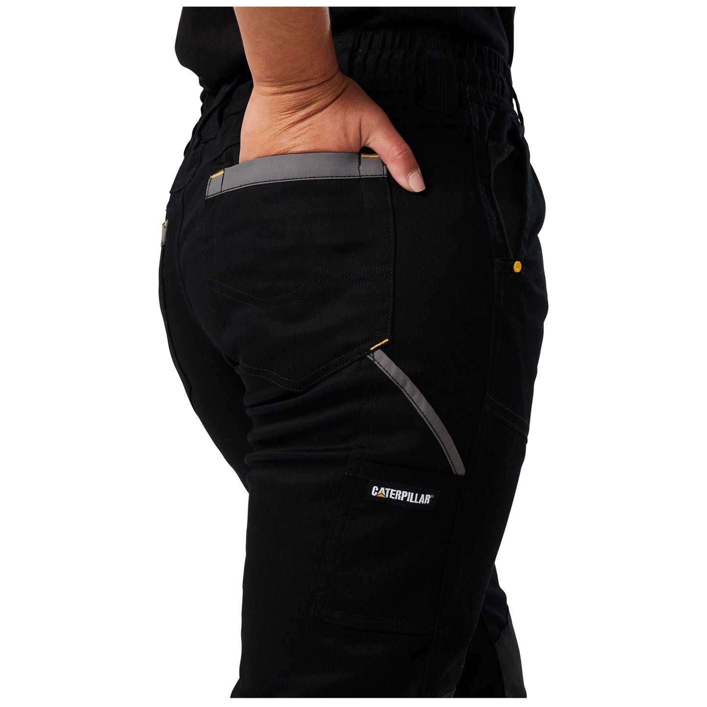 CAT - Womens Cuffed Dynamic Pant (Black)