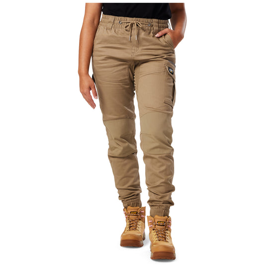 CAT - Womens Cuffed Dynamic Pant (Khaki)