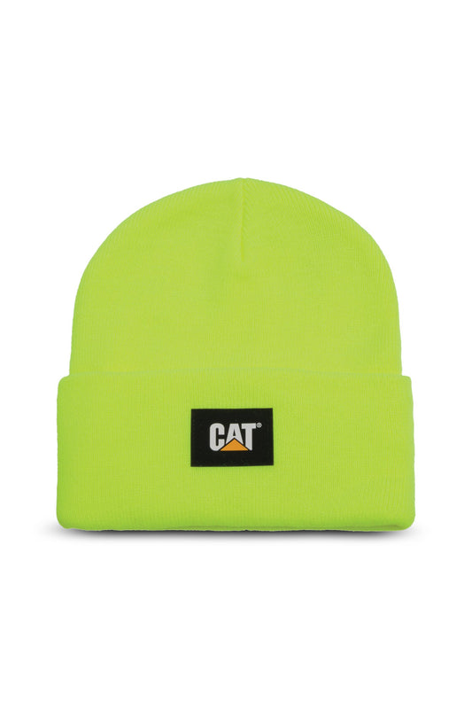 CAT - Label Cuff Beanie (Hi Vis Yellow)