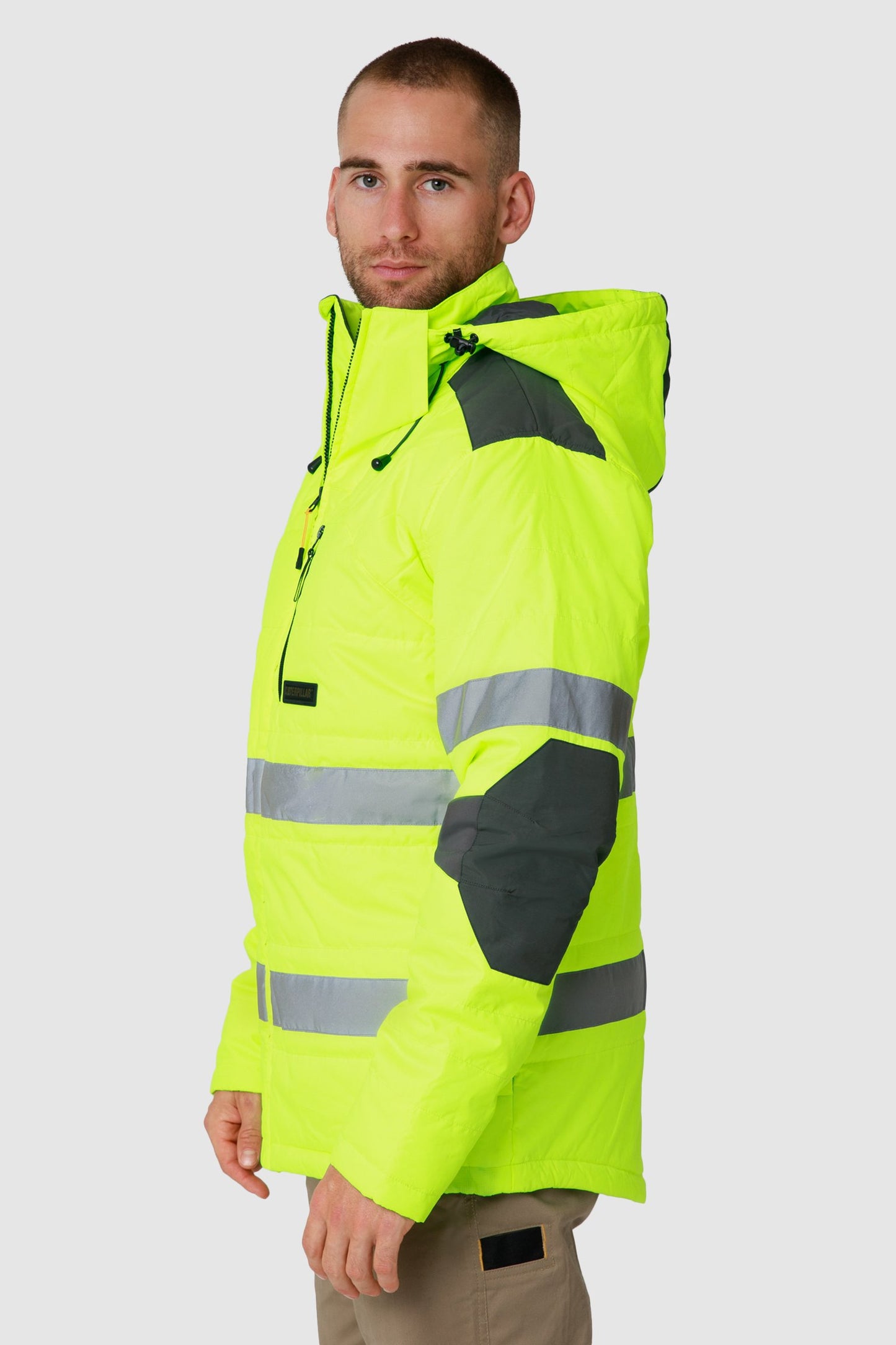 CAT - Boreas Hi Vis Puffer Jacket (Hi Vis Yellow)