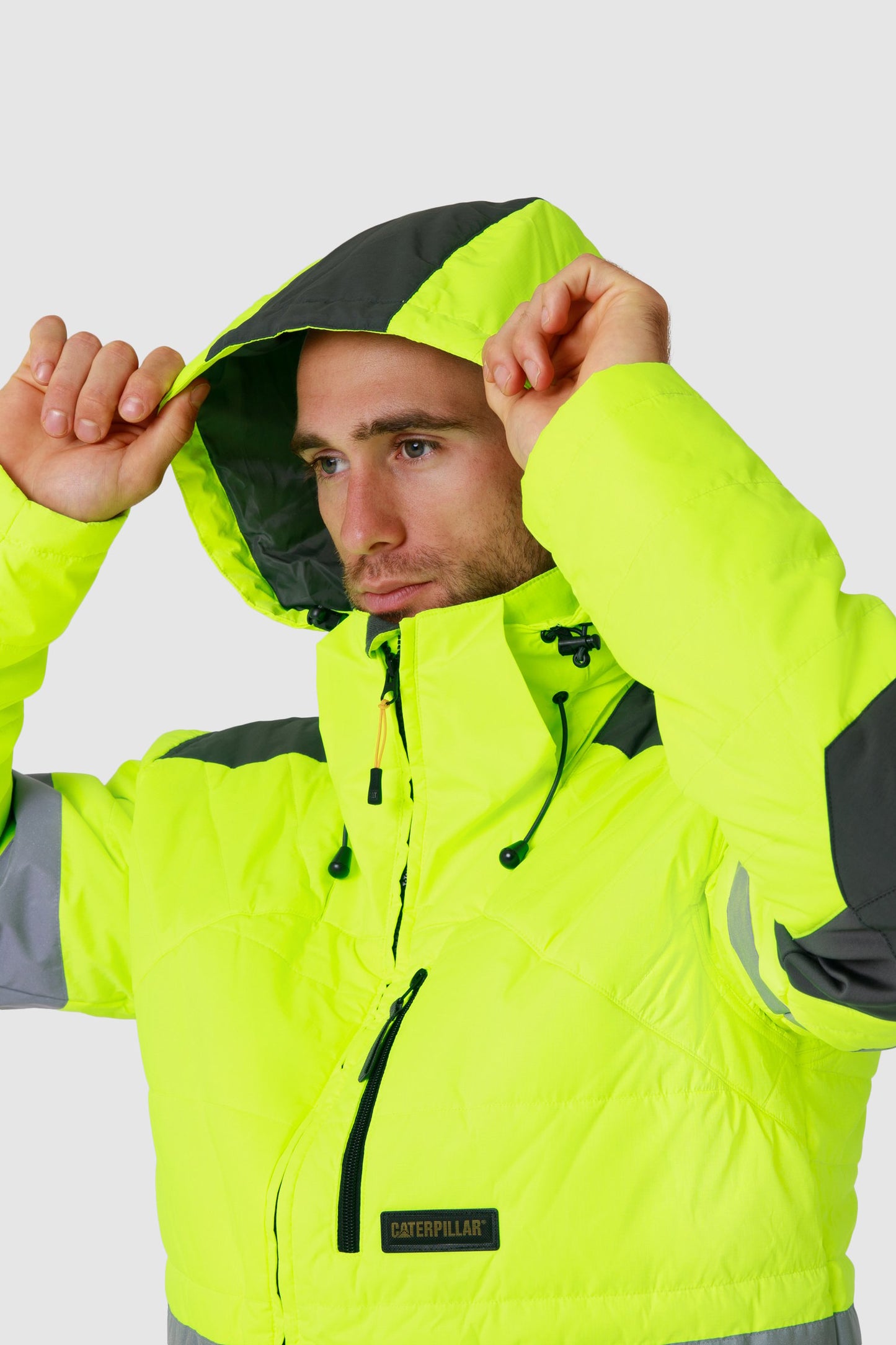 CAT - Boreas Hi Vis Puffer Jacket (Hi Vis Yellow)
