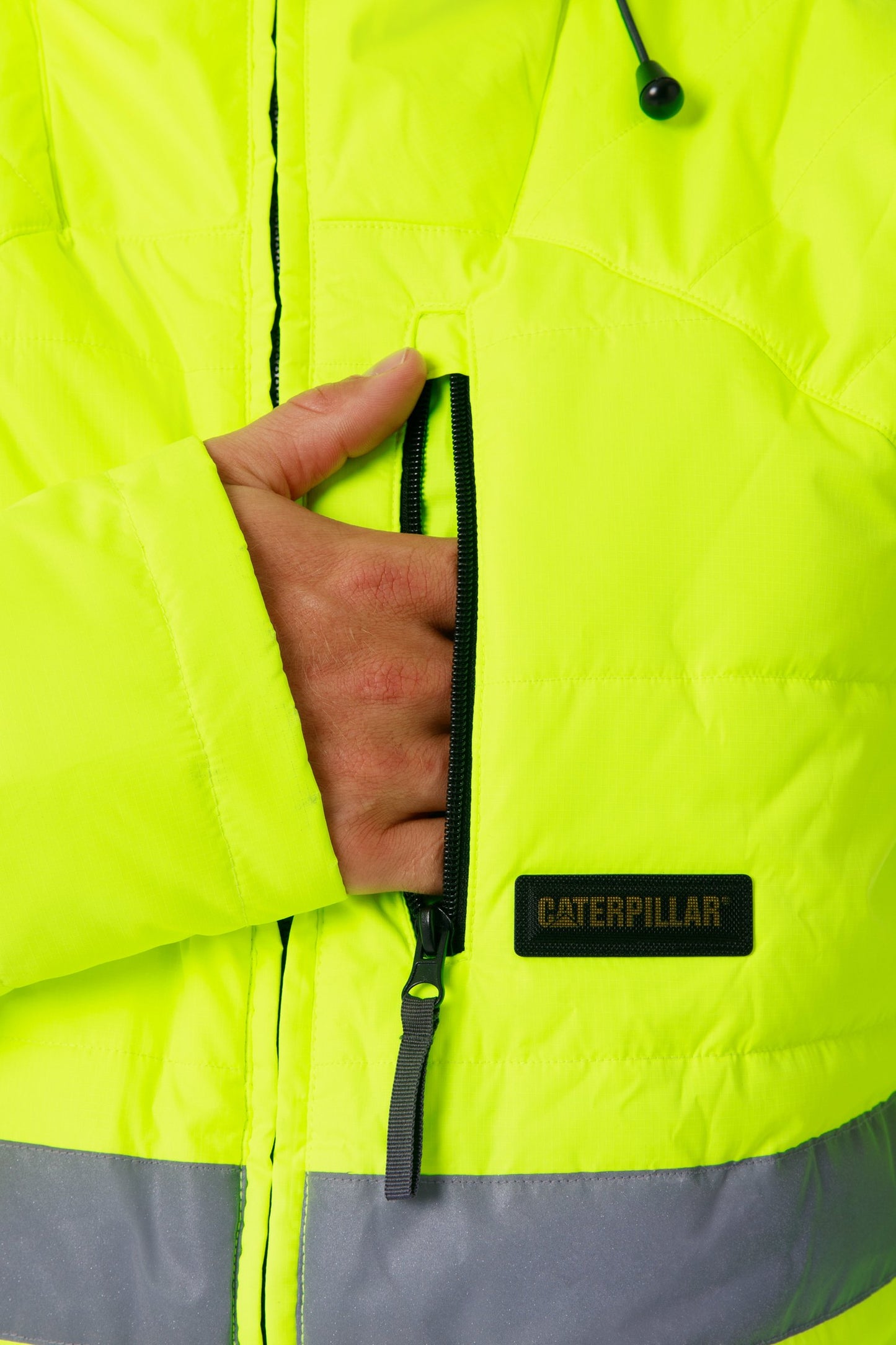 CAT - Boreas Hi Vis Puffer Jacket (Hi Vis Yellow)