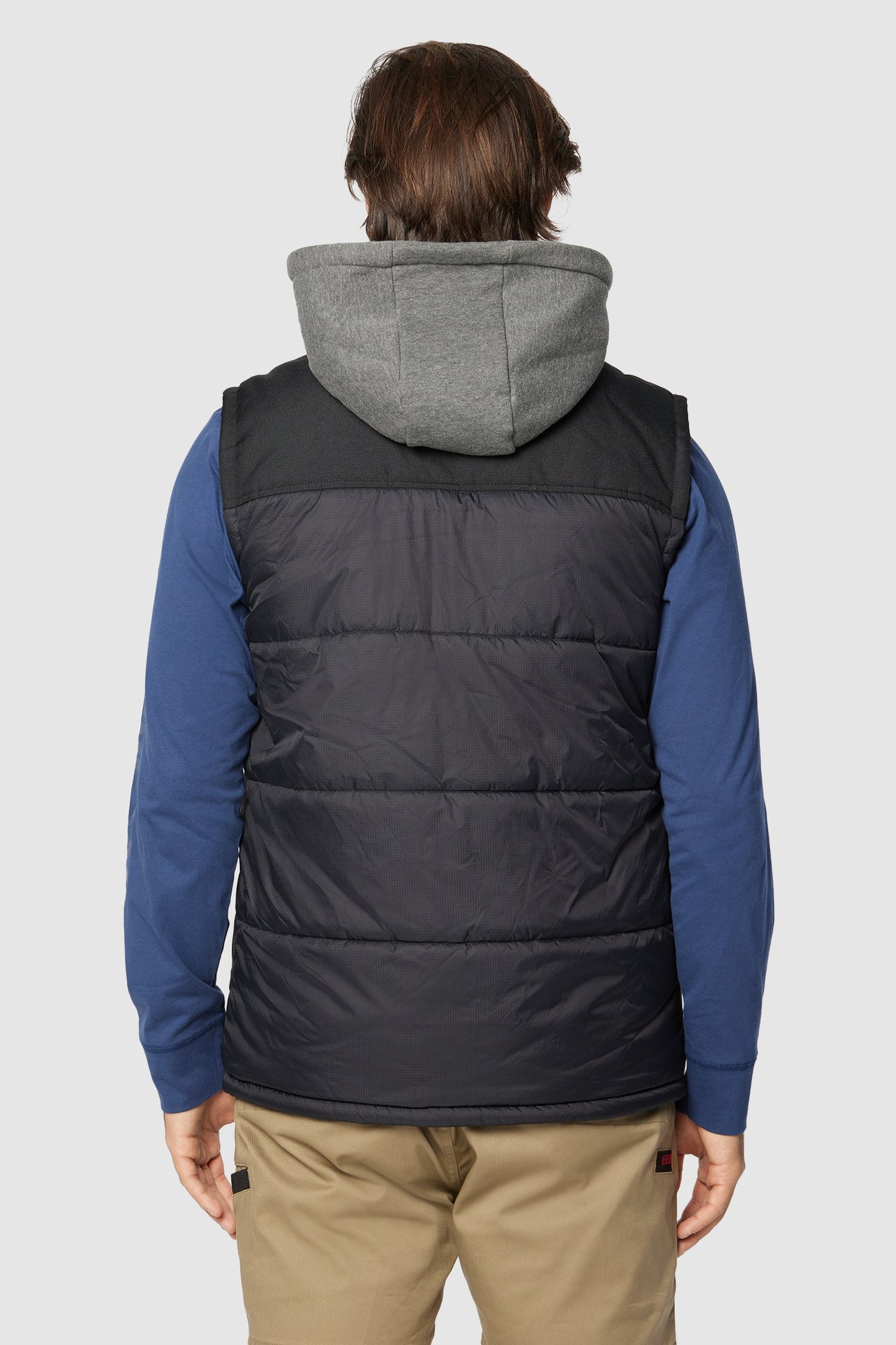CAT - Hooded Work Vest (Black)