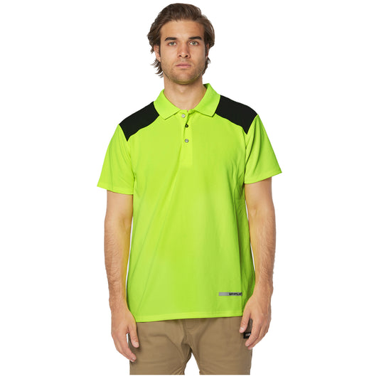 CAT - Performance Polo (Hi Vis Yellow)