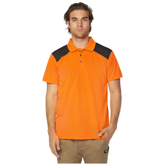 CAT - Performance Polo (Hi Vis Orange)