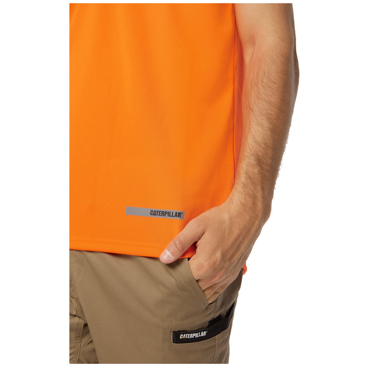CAT - Performance Polo (Hi Vis Orange)