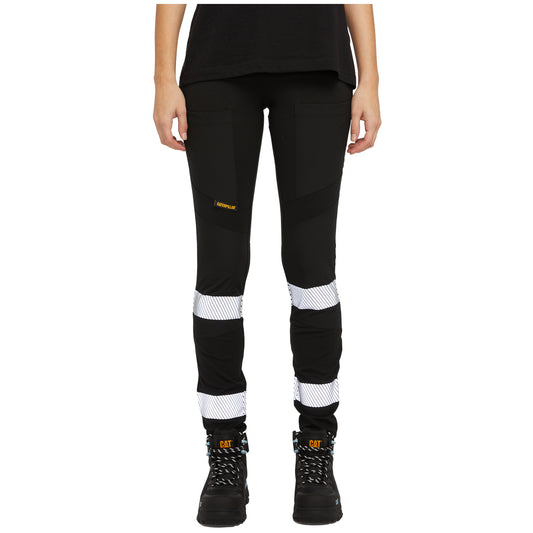 CAT - Taped Womens Work Stretch Legging (Black)