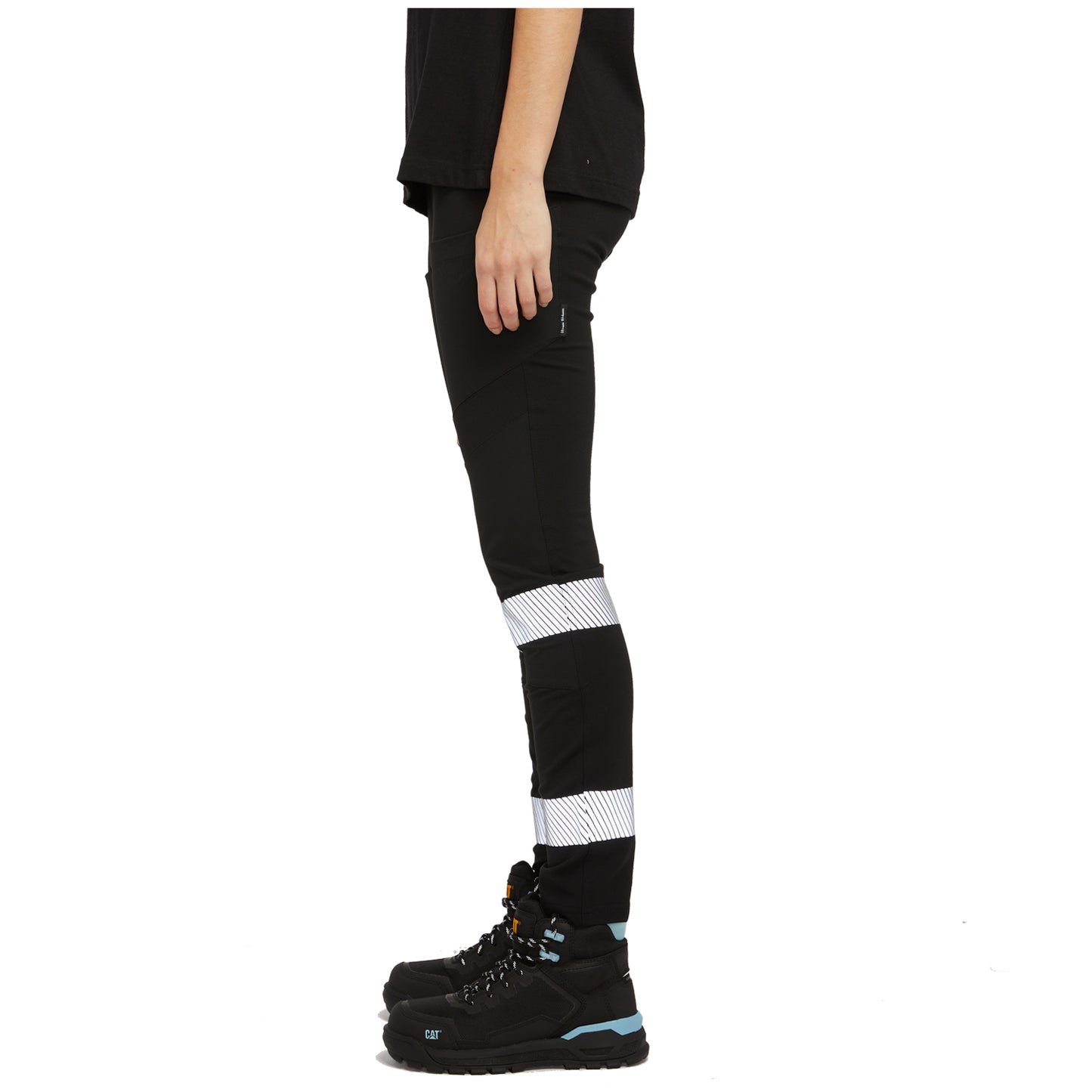 CAT - Taped Womens Work Stretch Legging (Black)