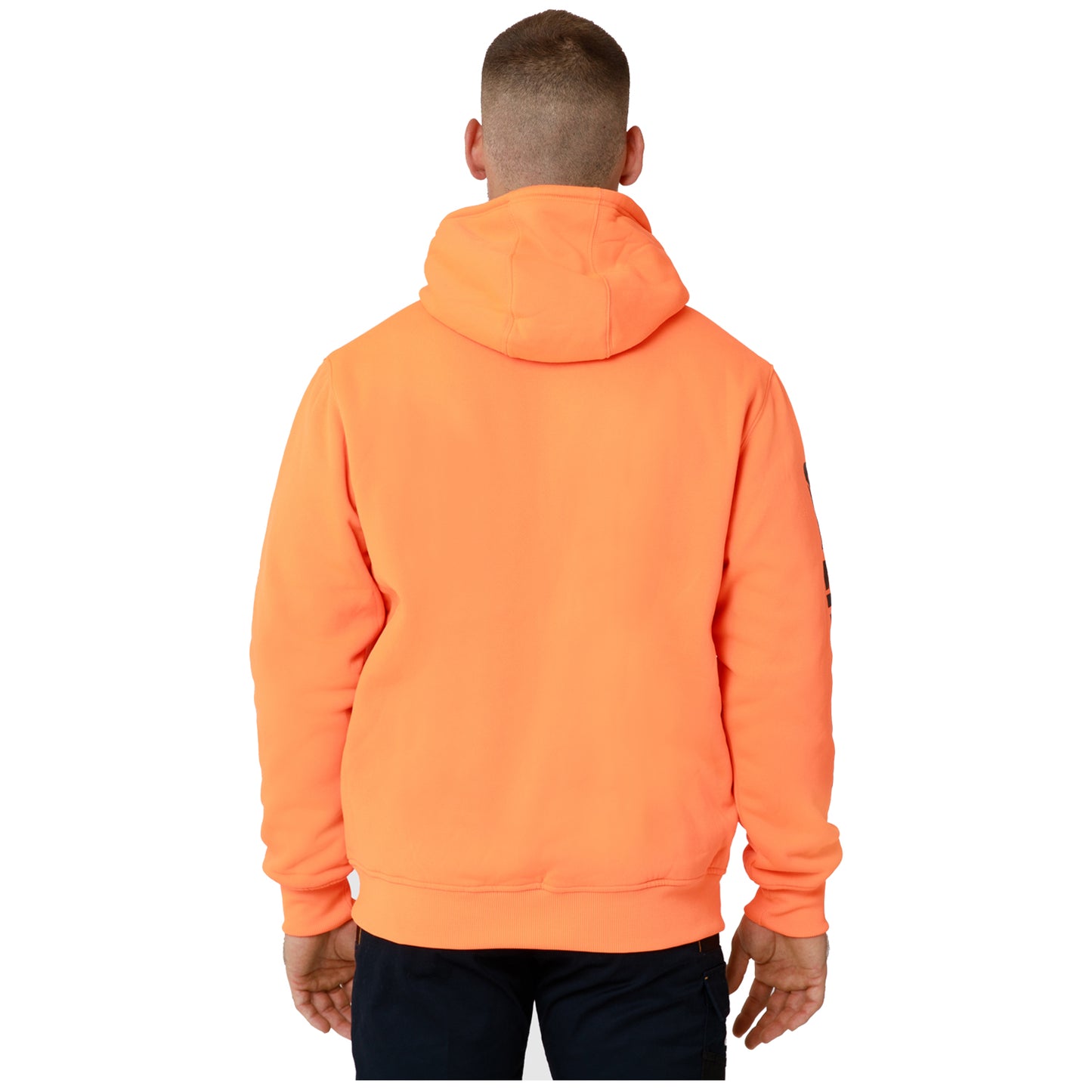 CAT - Reversible Banner Hoodie (Hi Vis Orange)