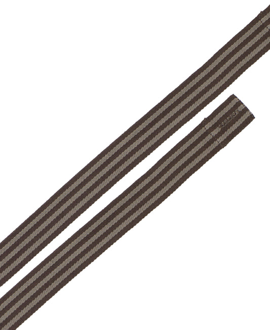 JBs - Changeable Yarn Dyed Cross Back Apron Strap (Choc/Latte)
