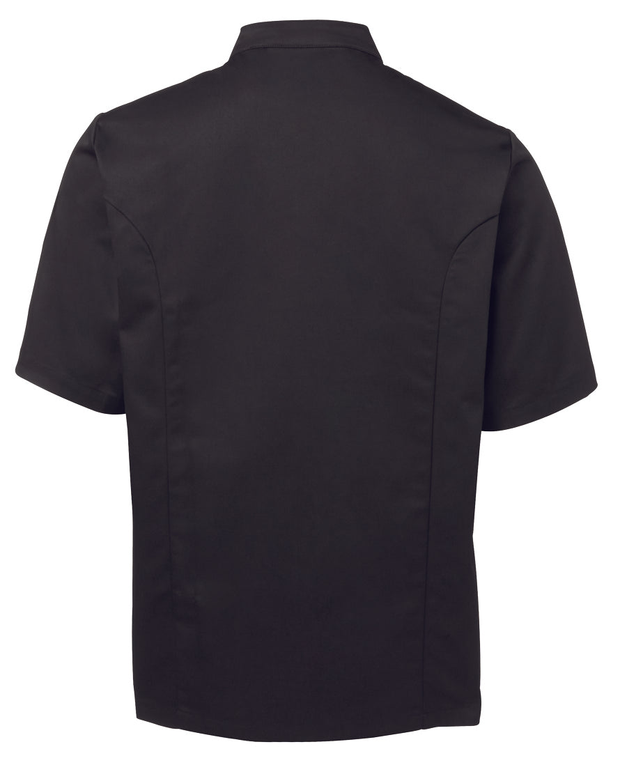 JBs - Short Sleeve Chefs Jackets (Black)