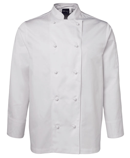 JBs - Long Sleeve Chef Jacket (White)